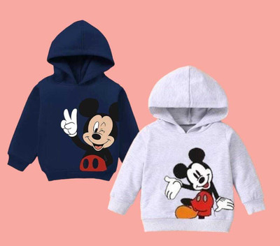 Mimmy Kids Full Sleeve Graphic Print Boys & Girls Sweatshirt