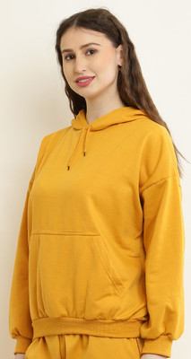 elegance redefined Full Sleeve Solid Women Sweatshirt