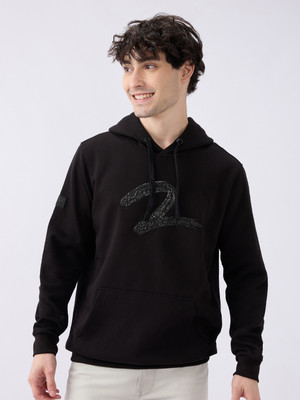 Spykar Full Sleeve Solid Men Sweatshirt