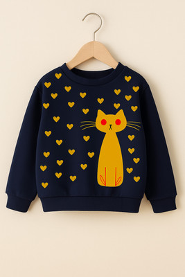 FASTCRY Full Sleeve Printed Boys & Girls Sweatshirt