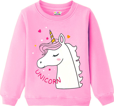 Kuchipoo Full Sleeve Printed Girls Sweatshirt