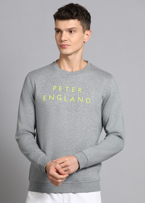 PETER ENGLAND Full Sleeve Printed Men Sweatshirt