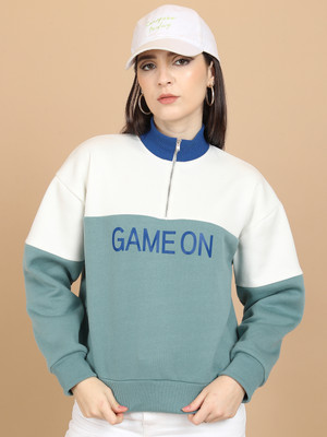 Tokyo Talkies Full Sleeve Printed Women Sweatshirt