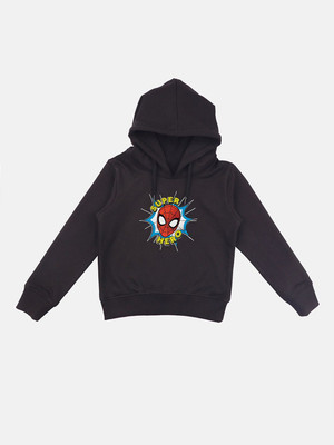 YK Marvel Full Sleeve Printed Boys Sweatshirt