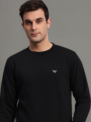 XYRIS Full Sleeve Solid Men Sweatshirt