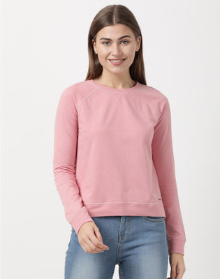 JOCKEY Full Sleeve Solid Women Sweatshirt
