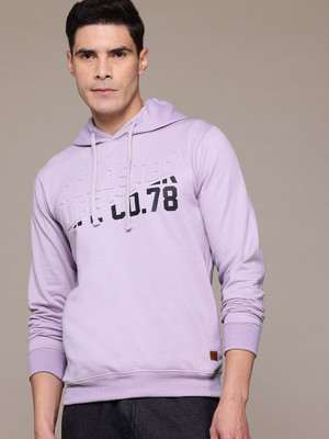 Roadster Full Sleeve Solid Men Sweatshirt