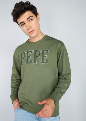 Pepe Jeans Full Sleeve Graphic Print Men Sweatshirt