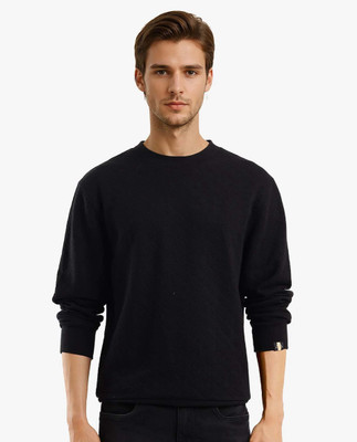 Rare Rabbit Full Sleeve Self Design Men Sweatshirt