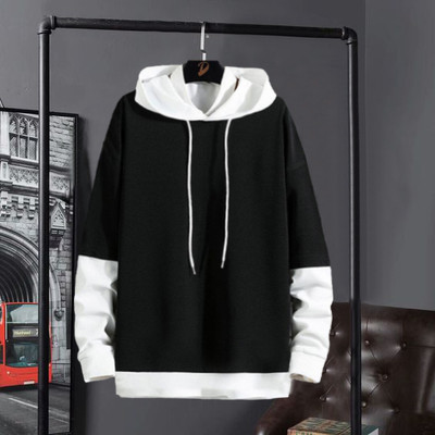 MOBOX Full Sleeve Color Block Men Sweatshirt