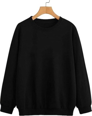 Apraa & Parma Full Sleeve Solid Women Sweatshirt