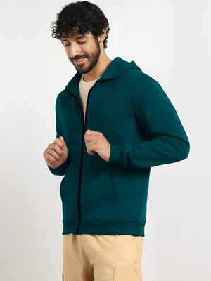 Lecowar Full Sleeve Solid Men Sweatshirt