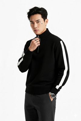 NEET Full Sleeve Solid Men Sweatshirt