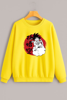KCON Full Sleeve Graphic Print Men & Women Sweatshirt