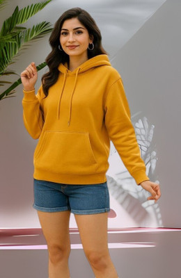 NRG Fashion Full Sleeve Solid Women Sweatshirt
