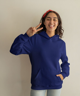 COLOR CAPITAL Full Sleeve Solid Women Sweatshirt