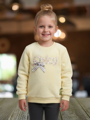 SAALVIA Full Sleeve Printed Girls Sweatshirt