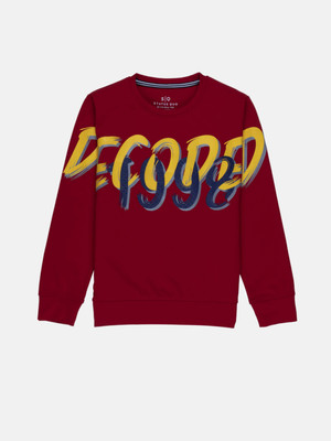 Status Quo Full Sleeve Printed Boys Sweatshirt