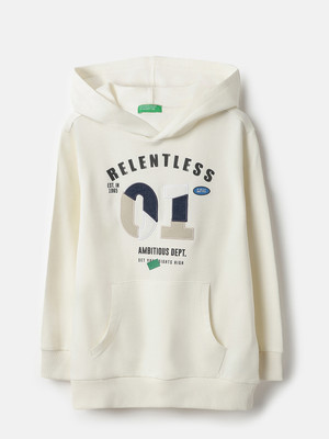 United Colors of Benetton Full Sleeve Printed Baby Boys Sweatshirt