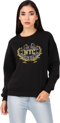 HILFIRE REGION Full Sleeve Printed Women Sweatshirt