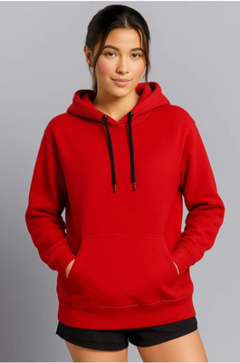 Pwexz Full Sleeve Solid Women Sweatshirt