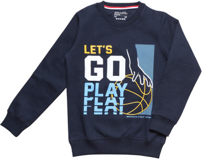 PROVOGUE Full Sleeve Printed Boys & Girls Sweatshirt