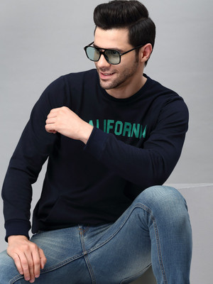RIGO Full Sleeve Solid Men Sweatshirt