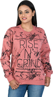 HouseOfCommon Full Sleeve Printed Women Sweatshirt