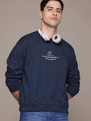 Roadster Full Sleeve Printed Men Sweatshirt