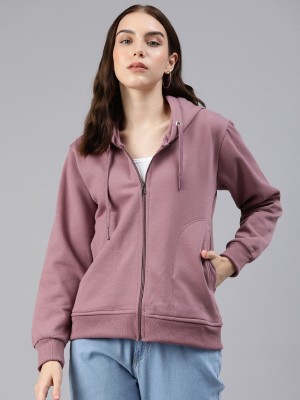 ADBUCKS Full Sleeve Solid Women Sweatshirt