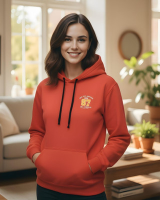 flyind Full Sleeve Printed Women Sweatshirt