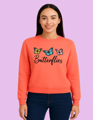 Veins Fashion Full Sleeve Printed Women Sweatshirt