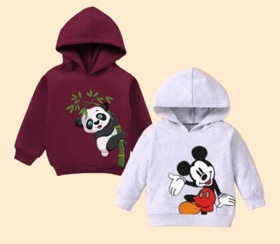 Mimmy Kids Full Sleeve Printed Baby Boys & Baby Girls Sweatshirt