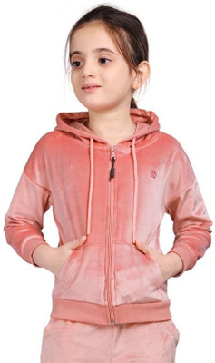 Plum Tree Full Sleeve Solid Girls Sweatshirt