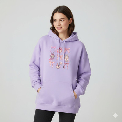 HARPITA Full Sleeve Graphic Print Women Sweatshirt