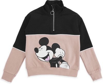 Pantaloons Junior Full Sleeve Printed Girls Sweatshirt
