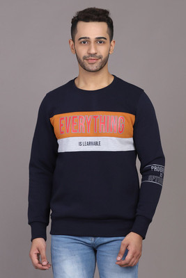 NEXGEN CLUB Full Sleeve Printed Men Sweatshirt