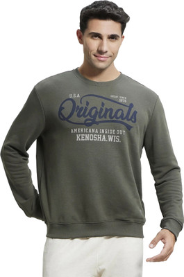 JOCKEY Full Sleeve Printed Men Sweatshirt