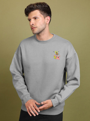Jack Paris Full Sleeve Solid Men Sweatshirt
