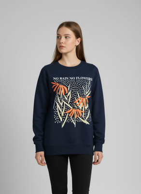 DG Divine GirL Full Sleeve Printed Women Sweatshirt