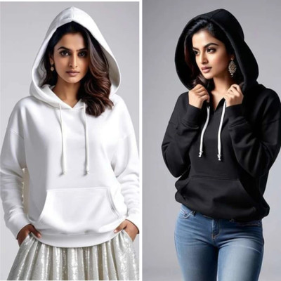HouseOfCommon Full Sleeve Solid Women Sweatshirt