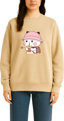NINFIN Full Sleeve Graphic Print Women Sweatshirt