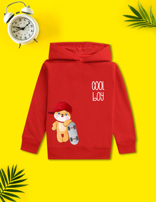 Nusyl Full Sleeve Graphic Print Boys Sweatshirt