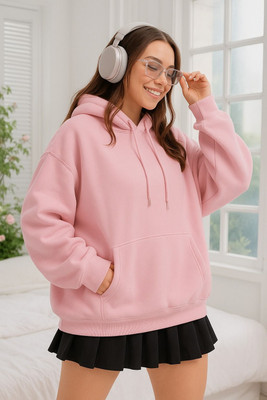 LWEXS Full Sleeve Solid Women Sweatshirt