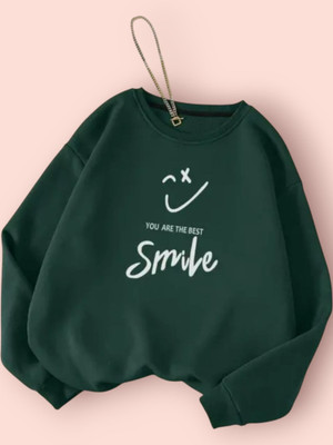 Draxstar Premi Full Sleeve Printed Women Sweatshirt