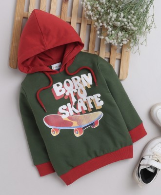 BUMZEE Full Sleeve Printed Baby Boys Sweatshirt