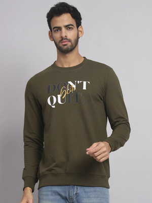 GLITO Full Sleeve Printed Men Sweatshirt