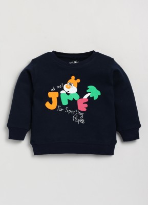 CUTOPIES Full Sleeve Graphic Print Baby Boys & Baby Girls Sweatshirt