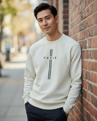 FLYIND VOGUE OUTFIT Full Sleeve Solid Men Sweatshirt