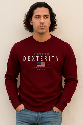 fashion globe Full Sleeve Printed Men Sweatshirt